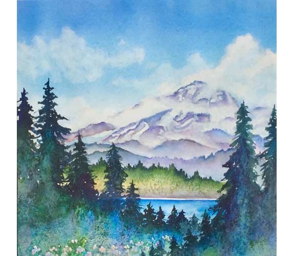 "Hidden Lake" by Beverly Fotheringham